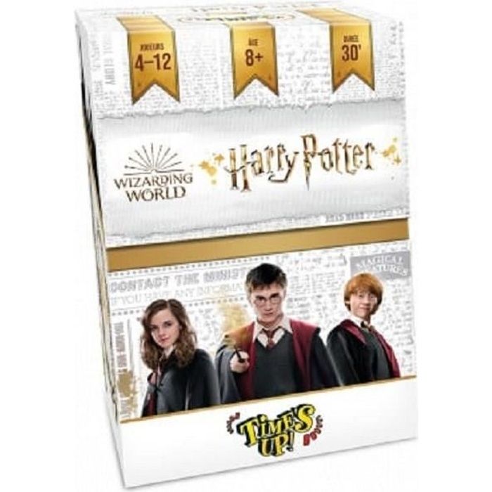 Repos Production | Time's Up! : Harry Potter | Jeu de soci?t? | a partir de 8 ans | 4 a 12 joueurs | 30 minutes
