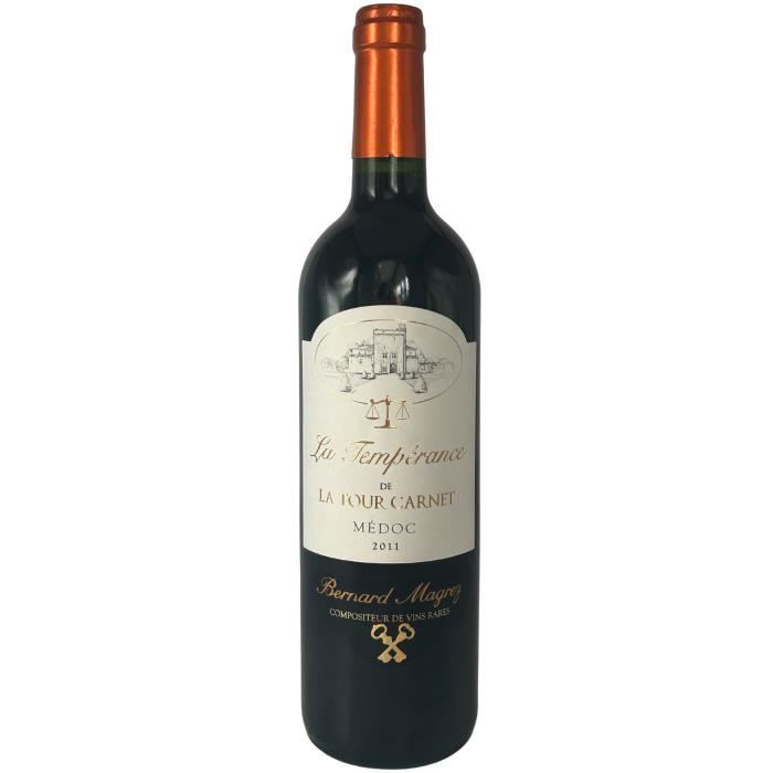 Château La Tour Carnet Cuvée La Tempérance 2011 - Vin Rouge de Bordeaux