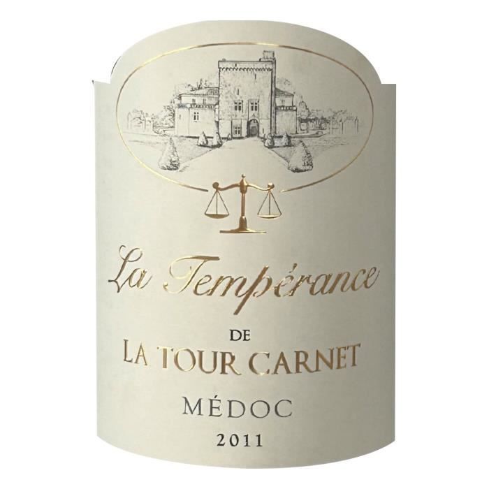 Image secondaire de Château La Tour Carnet Cuvée La Tempérance 2011 - Vin Rouge de Bordeaux