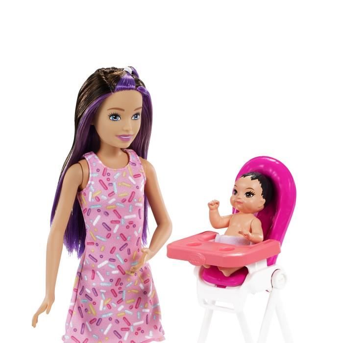 Barbie - Coffret Skipper Babysitter Anniversaire - Des 3 ans