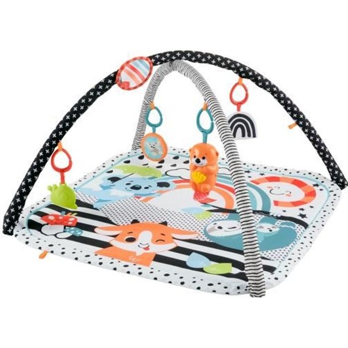 Fisher-Price - Il mio tappetino sensoriale 3 in 1 - Giocattolo per la nascita della prima età