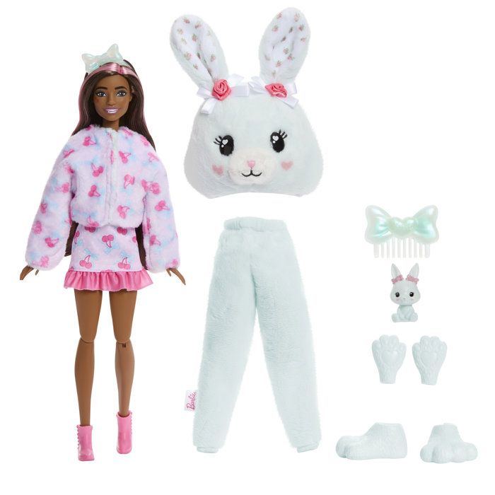 Image secondaire de Barbie Cutie Reveal - Poupée Lapin Bleu avec Surprises