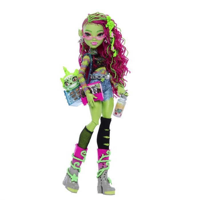 Image secondaire de Monster High-Venus McFlytrap-Poupée avec Chewlian et accessoires HRP81