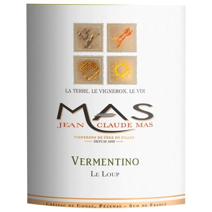 Image secondaire de Jean Claude Mas Classique 2023 Vermentino Le Loup - Vin blanc de Languedoc