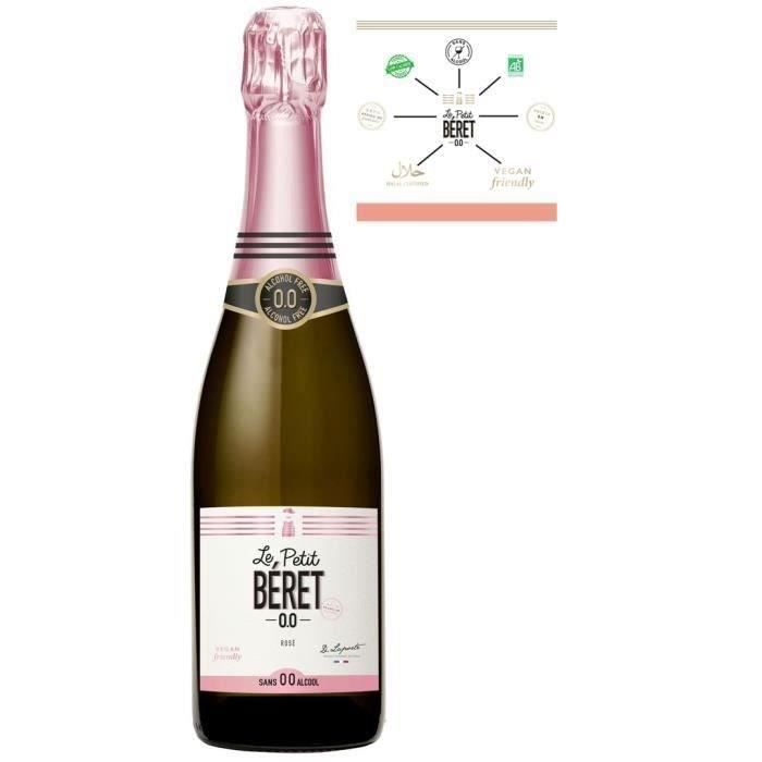 Le Petit B�ret Ros� p�tillant sans alcool 0.0%