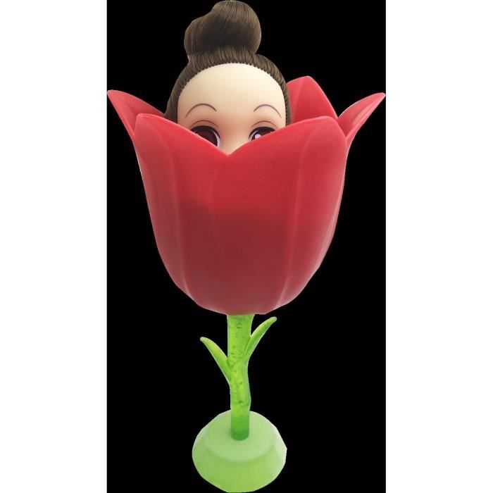 FLOWER SURPRISE - Poupée parfumée 14 cm - Petunia