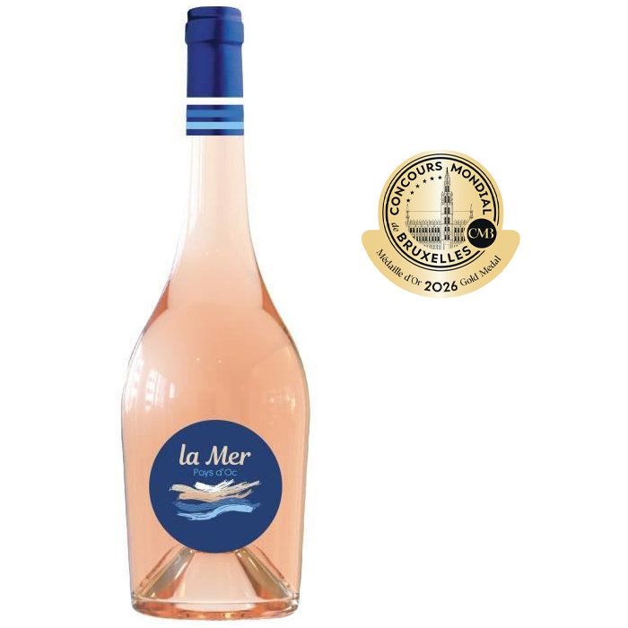 La Mer 2023 Pays Oc - Vin ros� de Languedoc