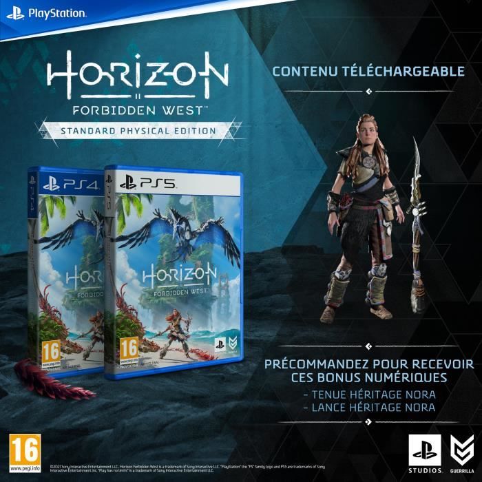 Game PlayStation 4 Update Available PS5 Version Horizon Forbidden West