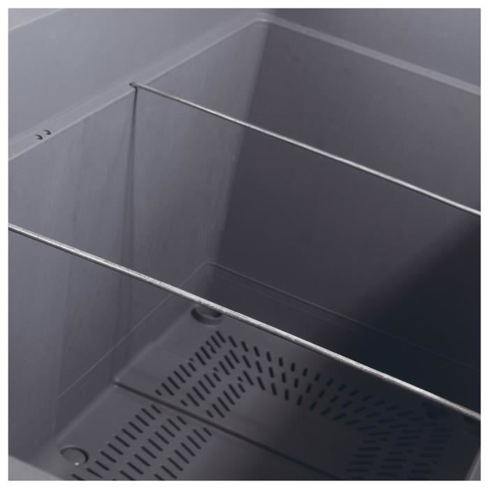 Image secondaire de Jardinière Muret Cosmo Perle avec Réserve d'Eau - 78 x 39 cm