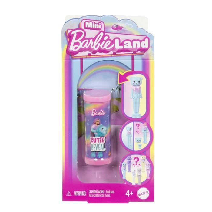 BARBIE Mini-BarbieLand Cutie Reveal Doll - Bambola da 1,5