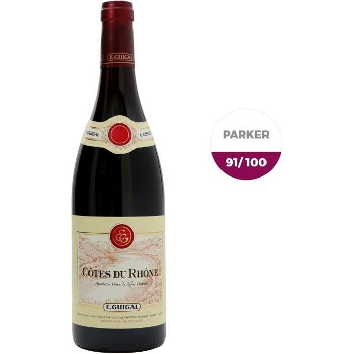 E. Guigal 2018 Côtes-du-Rhône - Vin rouge de la Vallée du Rhône