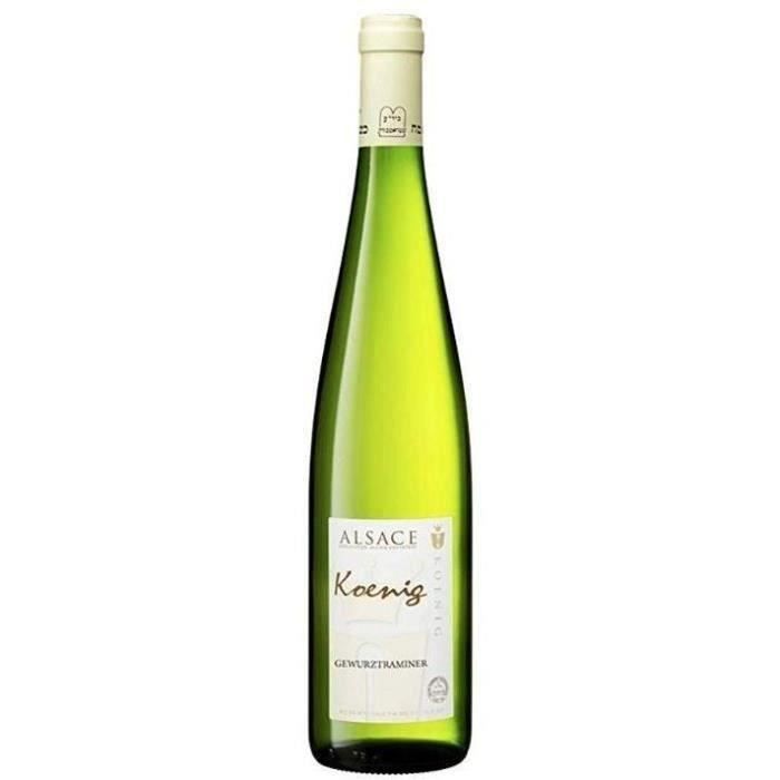 Koenig 2018 Gewurztraminer Casher - Vin blanc d'Alsace