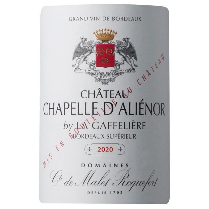 Image secondaire de Château Chapelle d'Aliénor 2020 - Vin Rouge Bordeaux Supérieur