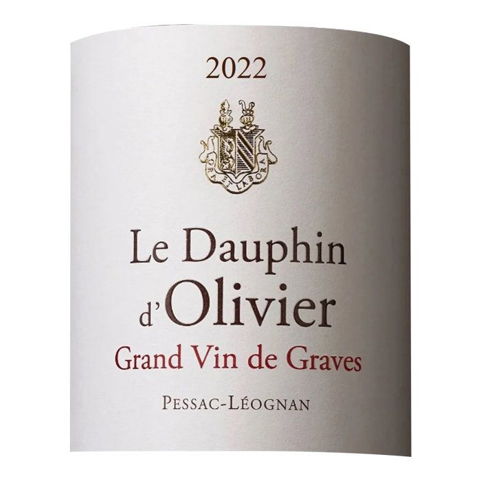 Image secondaire de Dauphin d'Olivier 2022 - Vin Rouge Pessac-Léognan
