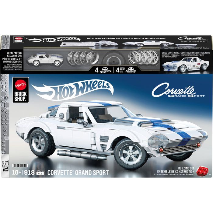 Image secondaire de Coffret de Construction Corvette Grand Sport - Hot Wheels