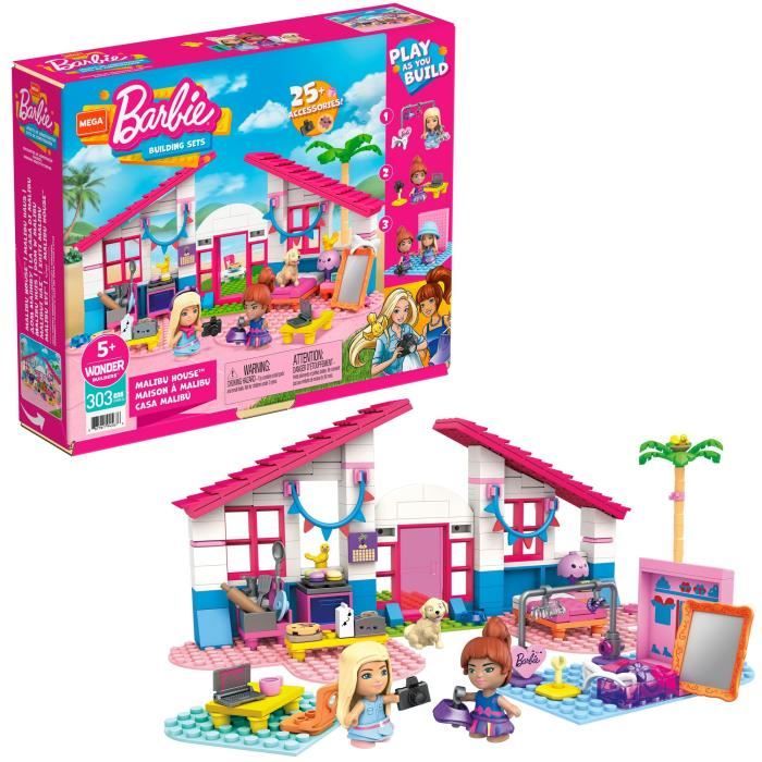 Mega Construx Barbie - Maison a Malibu - Briques de construction - Des 5 ans