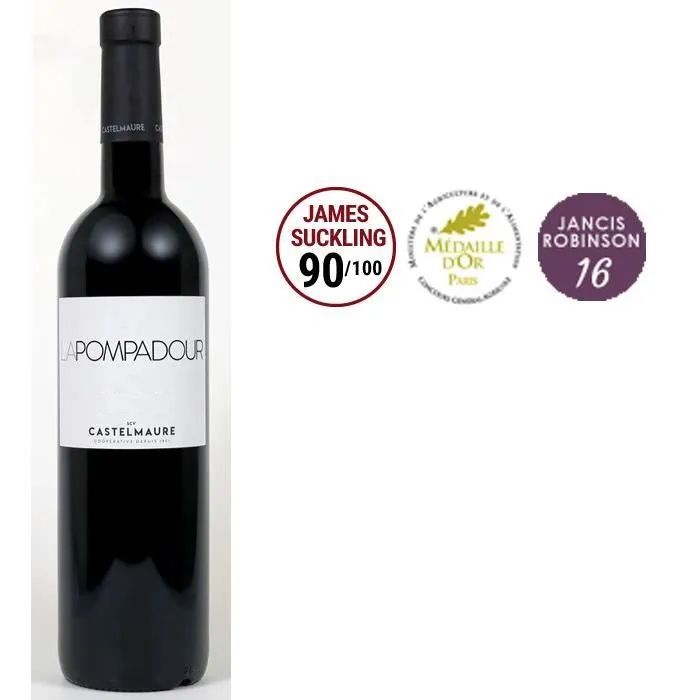 Castelmaure La Pompadour 2023 Corbieres - Vin rouge de Languedoc
