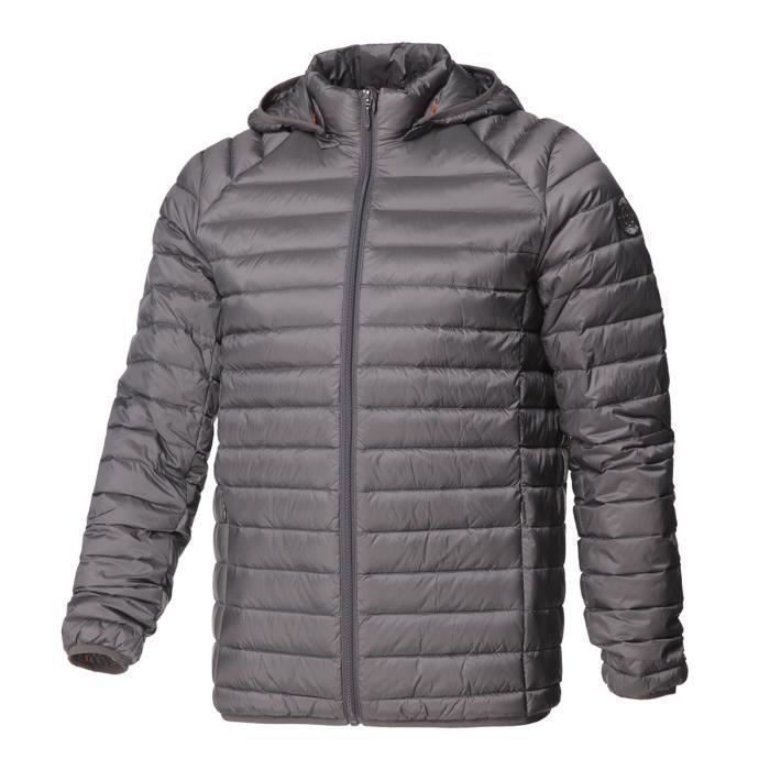 LHOTSE COCO Doudoune 90% duvet, 10% plume - Imperméable et respirante - Homme - Anthracite