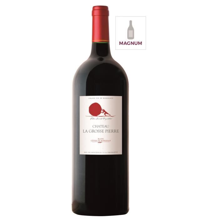 Magnum Château La Grosse Pierre 2022 - Vin Rouge Blaye Côtes de Bordeaux