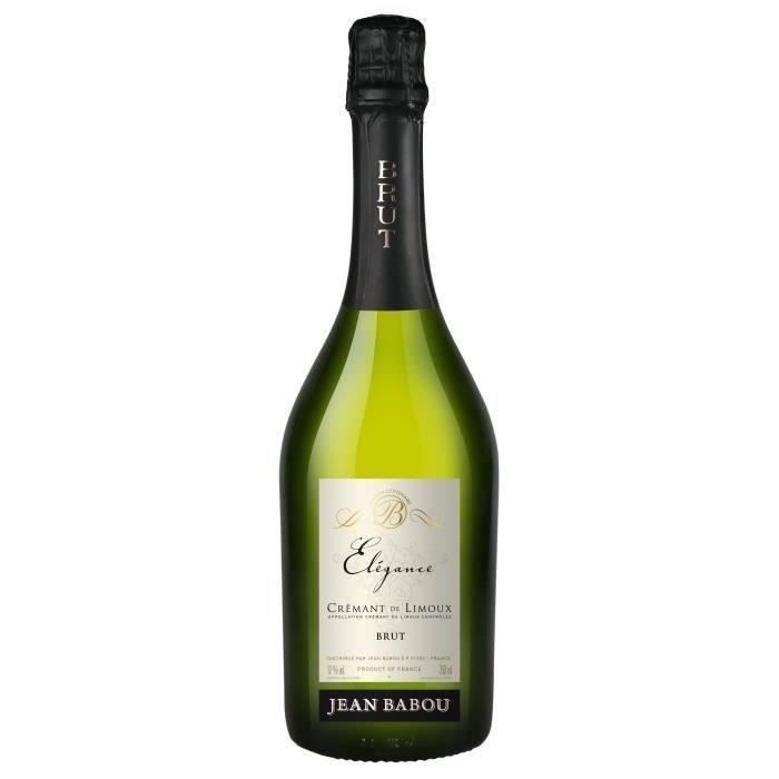 Sieur d'Arques Jean Babou El�gance - Cr�mant de Limoux -  75 cl