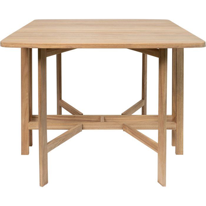 Table de Jardin Pliante en Bois d'Acacia FERRET - 4 Personnes