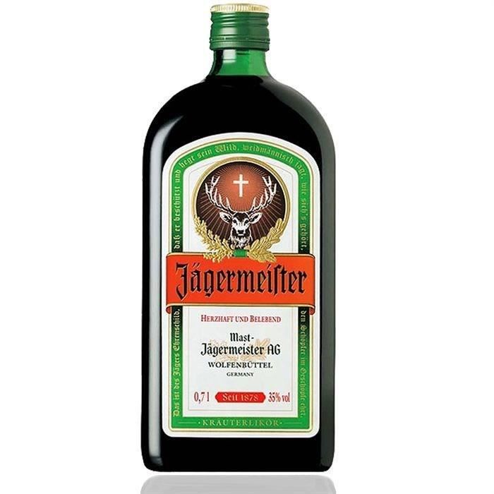 Image secondaire de Liqueur Jagermeister - Liqueur herbale - Allemagne - 35%vol - 70cl - Coffret avec 2 verres