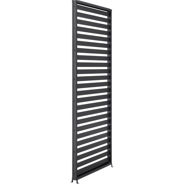 Image secondaire de Persienne en Aluminium GAYA pour Pergola - Gris 229 x 93 cm