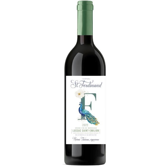 Château St Ferdinand Cuvée F 2022 Lussac Saint-Emilion - Vin rouge de Bordeaux