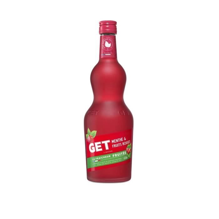 Get - Menthe et fruits rouges - Liqueur - 17,9 % Vol. - 70 cl