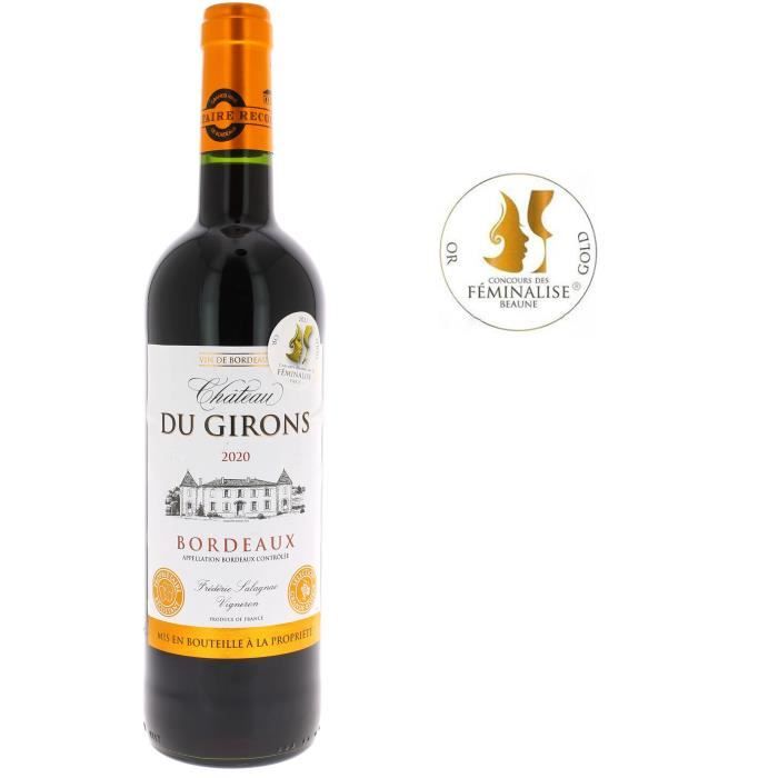 Ch�teau Du Girons 2020 Bordeaux - Vin rouge de Bordeaux