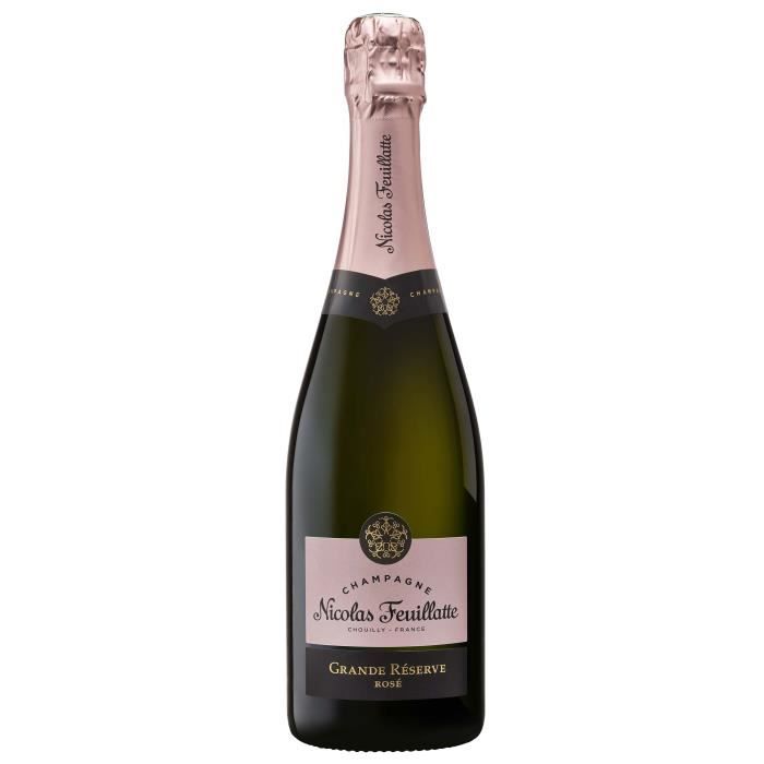 Champagne Nicolas Feuillatte La Grande Réserve Rosé - 75 cl