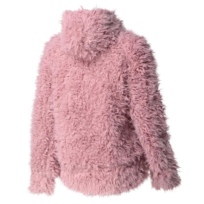 TRESPASS Polaire Fluffyness - Femme - Rose