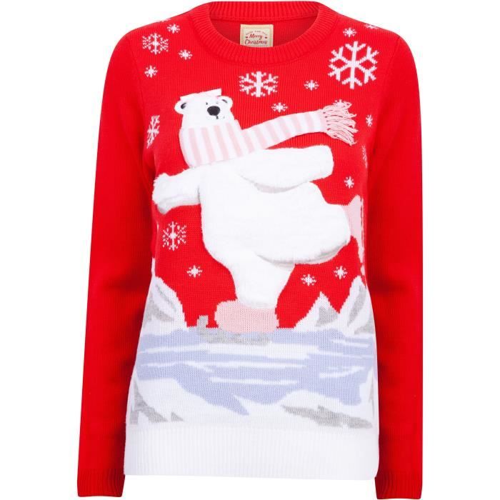 Pull de Noël Ours Polaire S