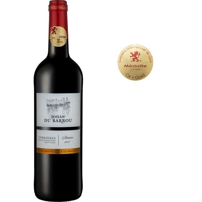 Johan du Barrou Réserve 2018 Corbieres - Vin rouge de Languedoc