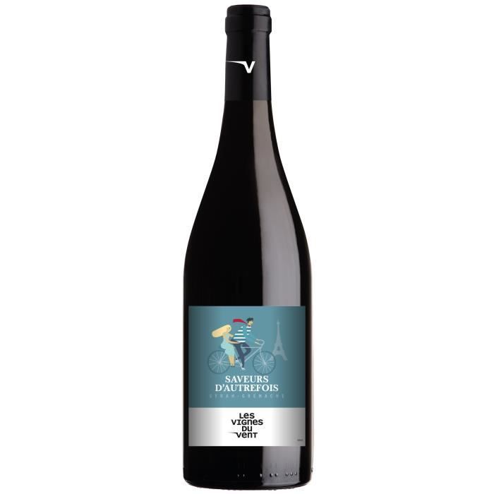 Saveurs d'Autrefois Les Vignes du Vent 2023 C�tes Catalanes - Vin rouge de Languedoc