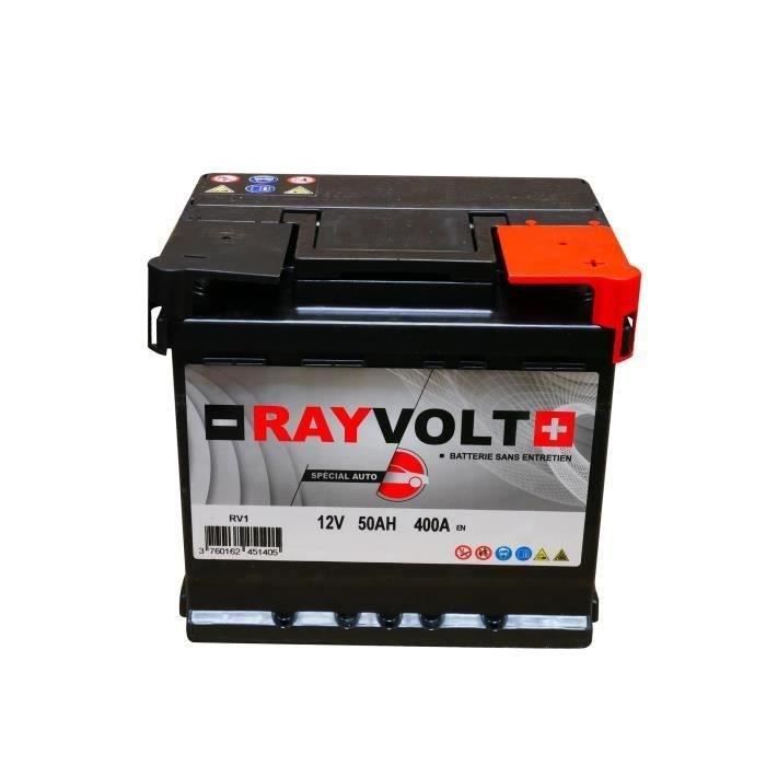 Batterie auto RAYVOLT RV1 50AH 400A