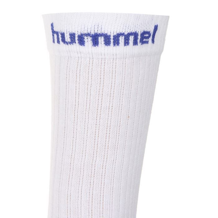 HUMMEL Chaussettes de Handball Authentic Indoor - Homme - Blanc et Bleu Roi