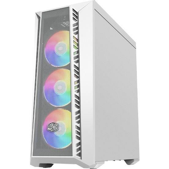 Gaming Case - COOLER MASTER - MasterBox MB520 - Mesh Front - White ARGB - 3x120mm