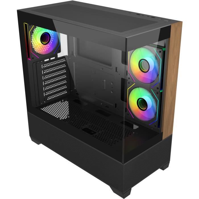 Image secondaire de Cooler Master Elite 690 - Boîtier PC Moyen Tour ATX avec Panneaux en Verre Trempé