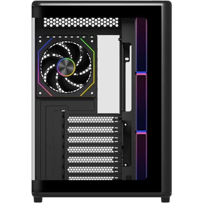 Boîtier PC Cooler Master Elite 600 Black ARGB - Moyen Tour ATX avec 4 Ventilateurs
