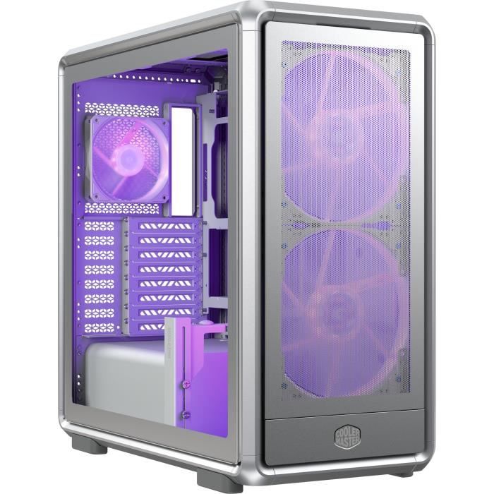 Cooler Master MasterFrame 600 Mesh Silver ARGB - Boîtier PC Haut de Gamme