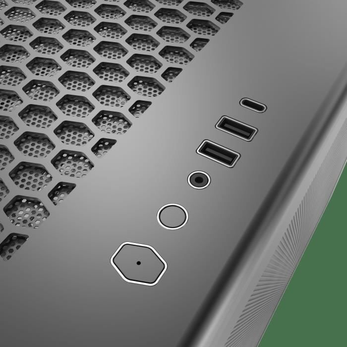 Image secondaire de Boîtier PC Cooler Master Elite 600 Black ARGB - Moyen Tour ATX avec 4 Ventilateurs