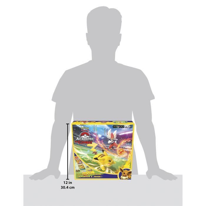 Pokémon Académie de combat | Cartes a jouer et a collectionner | a partir de 6 ans | 2 joueurs | 20 minutes