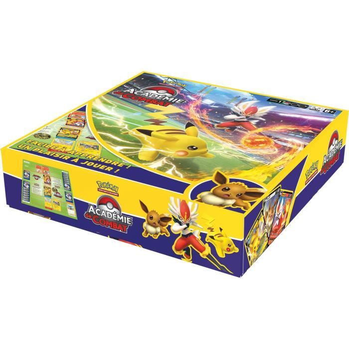 Pokémon Académie de combat | Cartes a jouer et a collectionner | a partir de 6 ans | 2 joueurs | 20 minutes