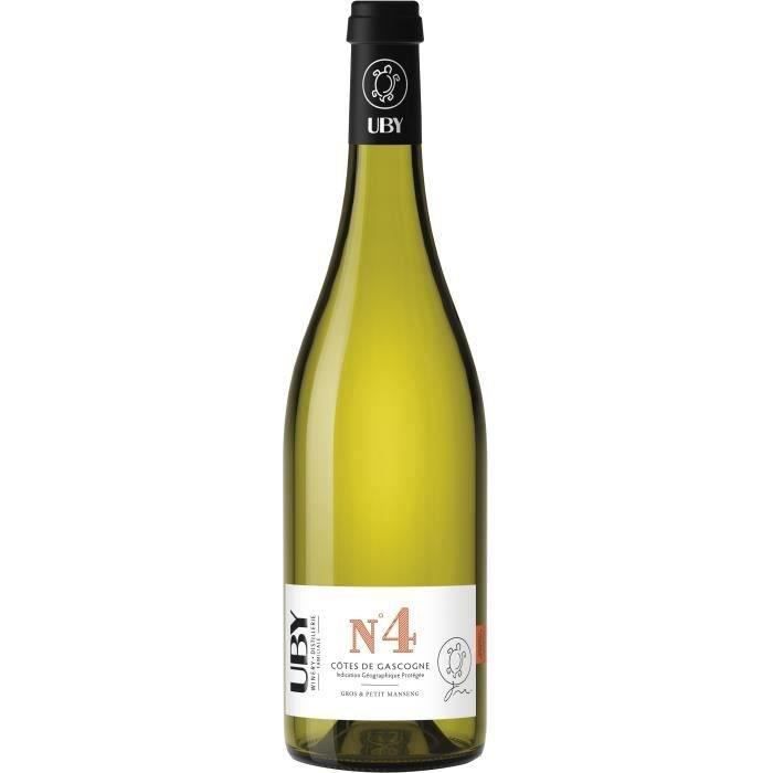 UBY N�4 Gros et Petit Manseng - Vin blanc des C�tes de Gascogne 2024