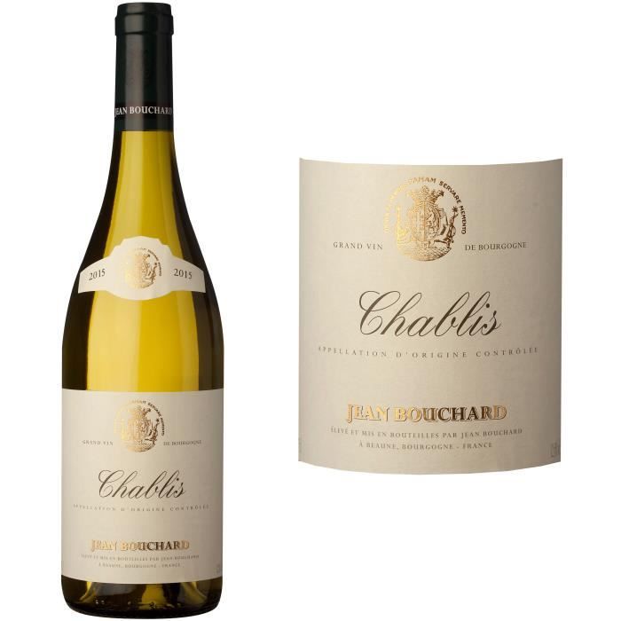 Jean Bouchard 2015 Chablis - Vin blanc de Bourgogne
