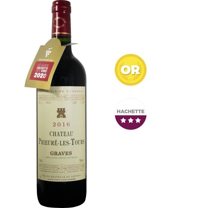 Ch�teau Prieur� Les Tours 2016 Graves - Vin rouge de Bordeaux