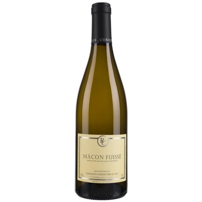 Christophe Cordier 2018 Mâcon Fuissé Vieilles Vignes - Vin blanc de Bourgogne