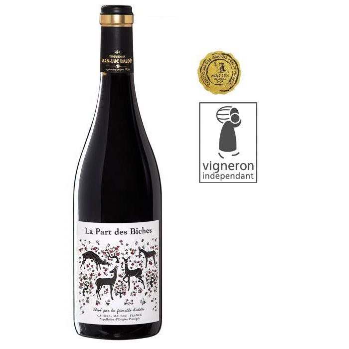 Jean-Luc Baldes Cahors - Vin rouge du Sud-Ouest 2022