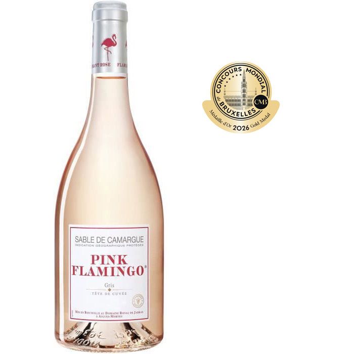Pink Flamingo BIO ros� Camargue 2024 - AOP Sable de Camargue